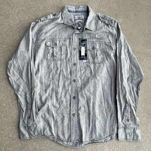 Ed Hardy Button Up Long Sleeve